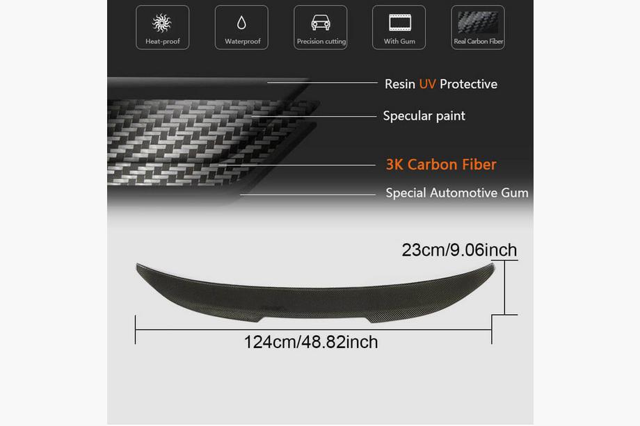 BMW X4 G02 2018- Spoiler PSM-Style (Carbon) Foto 6