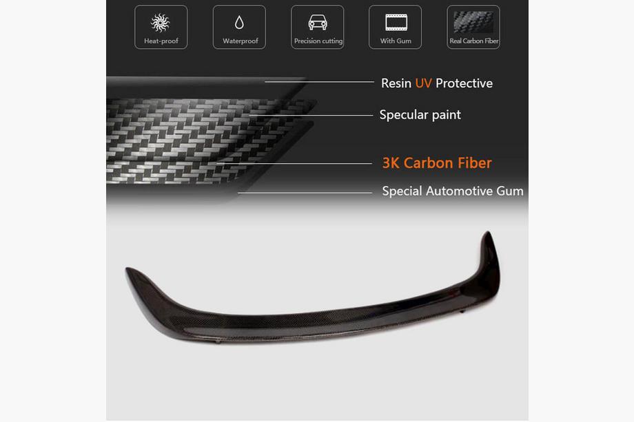 BMW X6 E71 2008–2014 Spoiler portbagaj FRP V3 Foto 5
