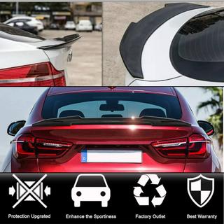 Spoiler capac portbagaj Carbon V2 BMW X6 F16 2014-2019 foto 2
