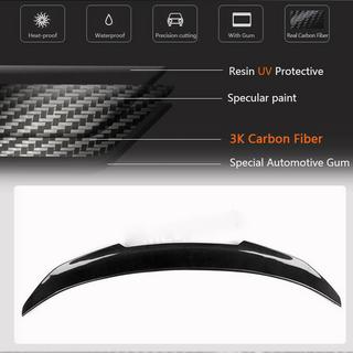 Spoiler capac portbagaj Carbon V2 BMW X6 F16 2014-2019 foto 3