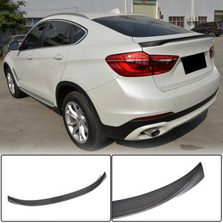 Spoiler capac portbagaj Carbon V3 BMW X6 F16 2014-2019 foto 1