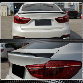 Spoiler capac portbagaj Carbon V3 BMW X6 F16 2014-2019 foto 3