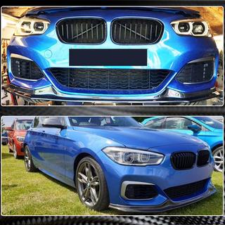 Lip Bara Fata V3 pentru M-Sport 2015-2019, Carbon BMW 1 Series F20/F21 2011-2019 foto 4