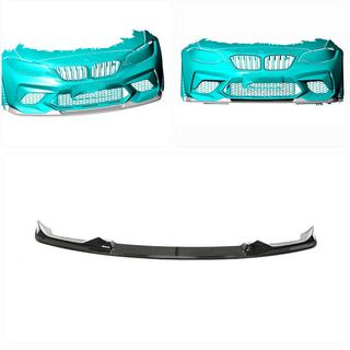 Lip fata V6 pentru F87 M2 Competition, Carbon BMW 2 Series F22/F23 2014-2021 foto 2