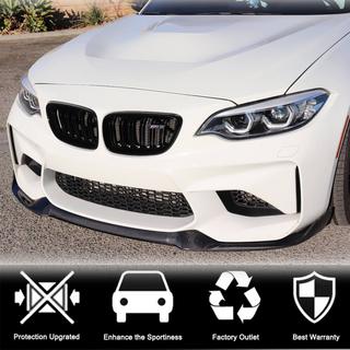 Lip bara fata V4 pentru F87 M2, carbon BMW 2 Series F22/F23 2014-2021 foto 2
