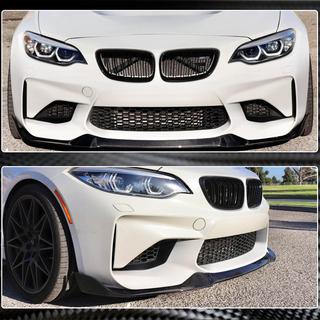 Lip bara fata V4 pentru F87 M2, carbon BMW 2 Series F22/F23 2014-2021 foto 4
