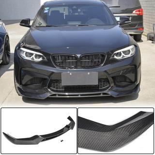 Lip bara fata V3 (pentru F87 M2, Carbon) BMW 2 Series F22/F23 2014-2021 foto 3