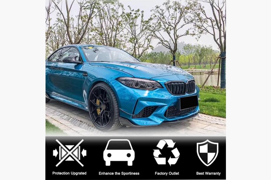 BMW 2 Series F22/F23 2014-2021 Prelungire bara fata Carbon V7 pentru M2 Competition Foto 3