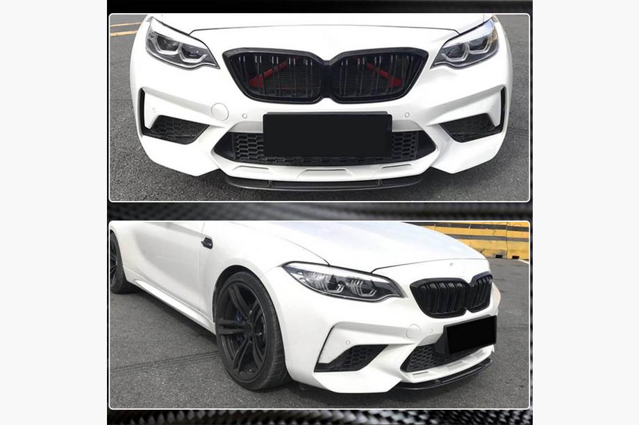 BMW 2 Series F22/F23 2014-2021 Prelungire bara fata Carbon V7 pentru M2 Competition Foto 5
