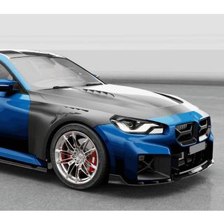 Lip bara fata V2 pentru G87, carbon BMW 2 Series G42 2021- foto 2