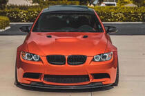 BMW 3 Series E92/E93 2006–2013 Lip bara fata Hamman-Style V1 pentru M3, Carbon foto 2