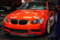 BMW 3 Series E92/E93 2006–2013 Lip bara fata Hamman-Style V1 pentru M3, Carbon foto 5