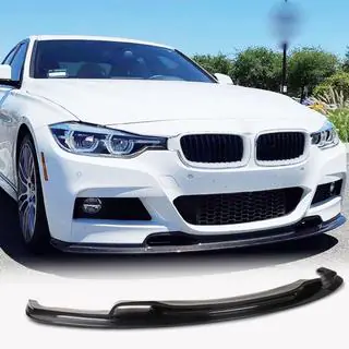 Lip Bara Fata V-Style pentru F30 M-Sport, Carbon foto 1