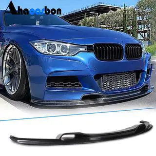 Lip Bara Fata V-Style pentru F30 M-Sport, Carbon foto 2