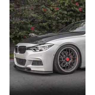 Lip Bara Fata V-Style pentru F30 M-Sport, Carbon BMW 3 Series F30/F31 2012-2019 foto 3