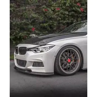 Lip Bara Fata V-Style pentru F30 M-Sport, Carbon foto 3