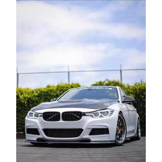 Lip Bara Fata V-Style pentru F30 M-Sport, Carbon BMW 3 Series F30/F31 2012-2019 foto 4