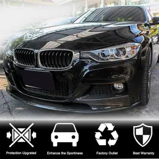 Lip bara fata MP-Style pentru F30 M-Sport, Carbon foto 2