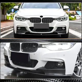 Lip bara fata MP-Style pentru F30 M-Sport, Carbon foto 4