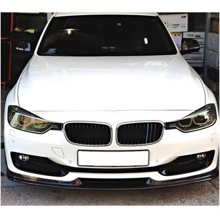 Lip bara fata (pentru F30 Base 2012-2015, Carbon) BMW 3 Series F30/F31 2012-2019 foto 2
