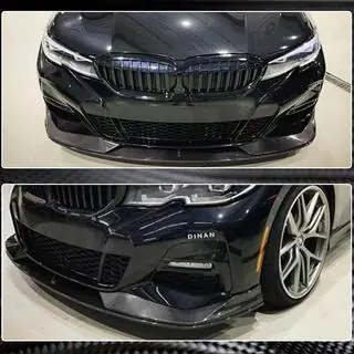 Lip Bara Fata AC-Style (pentru M-Sport 2018-2022, Carbon) foto 2