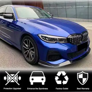 Lip Bara Fata AC-Style (pentru M-Sport 2018-2022, Carbon) foto 4