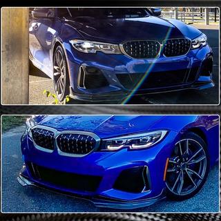 Lip bara fata V3 pentru M-Sport 2018-2022, Carbon BMW 3 Series G20/G21 2018- foto 4