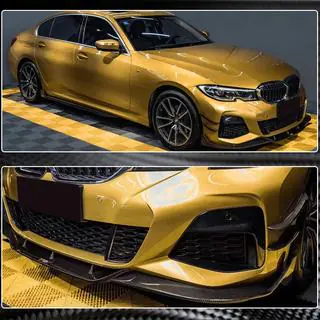 Lip Bara Fata PD-Style (pentru M-Sport 2018-2022, Carbon) foto 4