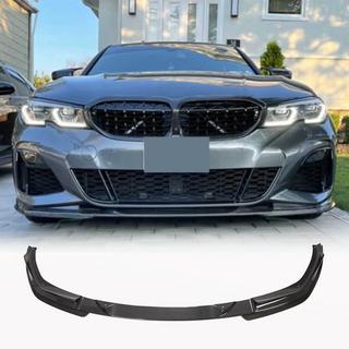 Lip Bara Fata V7 pentru M-Sport 2018-2022 Carbon BMW 3 Series G20/G21 2018- foto 1