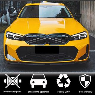 Lip Bara Fata V3 pentru M-Sport 2022+ Carbon BMW 3 Series G20/G21 2018- foto 2