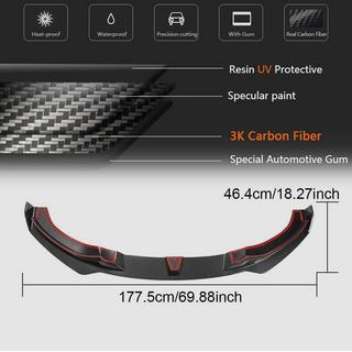 Lip fata V2 pentru M-Sport, Carbon BMW 4 Series F32/F33/F36 2012-2020 foto 4