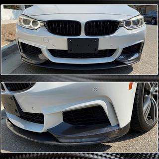 Lip bara fata V3 pentru M-Sport, Carbon BMW 4 Series F32/F33/F36 2012-2020 foto 3