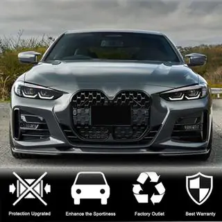 Lip bara fata V3 (pentru G22/G23 M-Sport, Carbon) BMW 4 Series G22/23/26 2020- foto 3