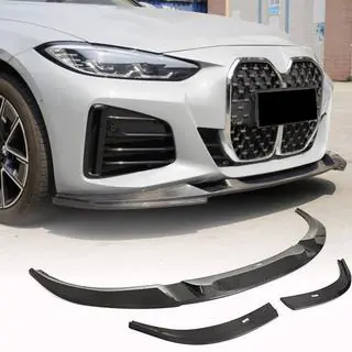 Lip bara fata V2 pentru G26 M-Sport, Carbon BMW 4 Series G22/23/26 2020- foto 1