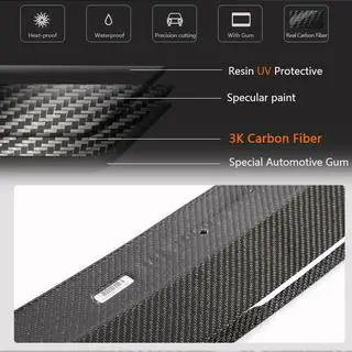 Lip bara fata V1 pentru G26 M-Sport, Carbon BMW 4 Series G22/23/26 2020- foto 4