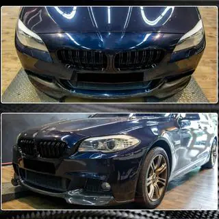 Lip Bara Fata V1 (pentru F10 M-Sport, Carbon) foto 3