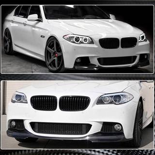 Lip Bara Fata V1 (pentru F10 M-Sport, Carbon) BMW 5 Series F10/F11 2010–2016 foto 4