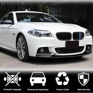Lip Bara Fata V3 pentru F10 M-Sport, Carbon foto 2