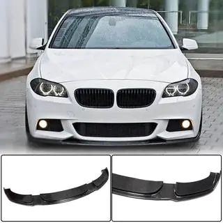 Lip Bara Fata V2 pentru F10 M-Sport, Carbon foto 1