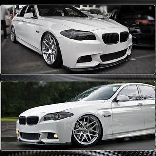 Lip Bara Fata V2 pentru F10 M-Sport, Carbon BMW 5 Series F10/F11 2010–2016 foto 4