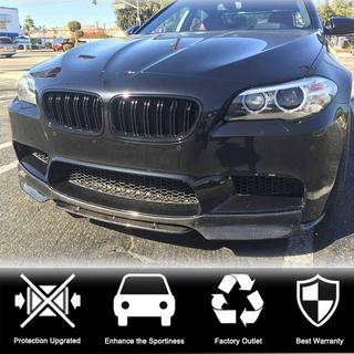 Lip bara fata V1 pentru F10 M5, Carbon BMW 5 Series F10/F11 2010–2016 foto 2