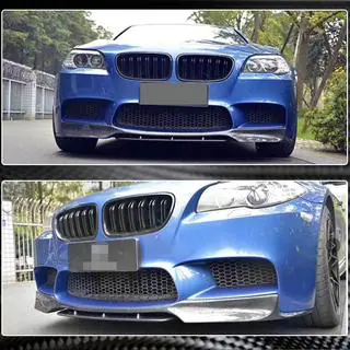 Lip bara fata V1 pentru F10 M5, Carbon foto 3