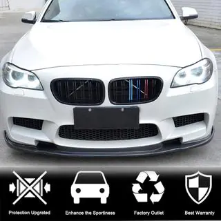 Lip bara fata V3 pentru F10 M5, Carbon foto 2