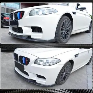 Lip bara fata V3 pentru F10 M5, Carbon foto 3