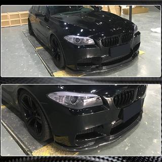 Lip bara fata V3 pentru F10 M5, Carbon BMW 5 Series F10/F11 2010–2016 foto 4