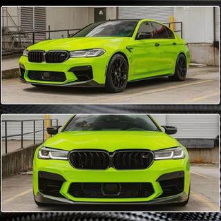 Lip bara fata V1 pentru M5 F90 2020-2024 Carbon BMW Seria 5 G30/G31 2017–2023 foto 4
