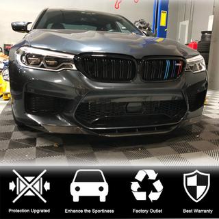 Lip Bara Fata V4 pentru M5 F90 2017-2020 Carbon BMW Seria 5 G30/G31 2017–2023 foto 3