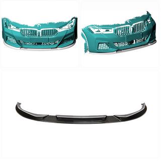 Lip bara fata V2 pentru M-Sport 2021-2024, Carbon BMW Seria 5 G30/G31 2017–2023 foto 2