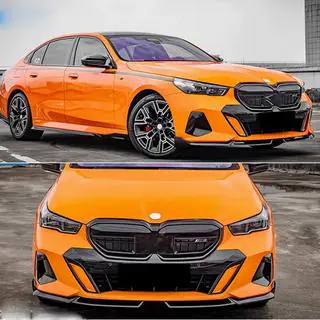 Lip bara fata (pentru M-Sport, Carbon) BMW 5/i5 Series G60/G60E/G61 2023- foto 2