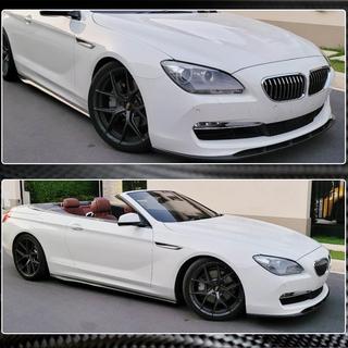 Lip bara fata (pentru Base 2011-2014, Carbon) BMW 6 Series F12/F13/F06 2011-2018 foto 4